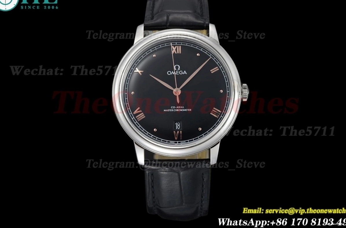 A8800 Ville 40mm Black LE De SS Date Prestige Dial BLSF 0425